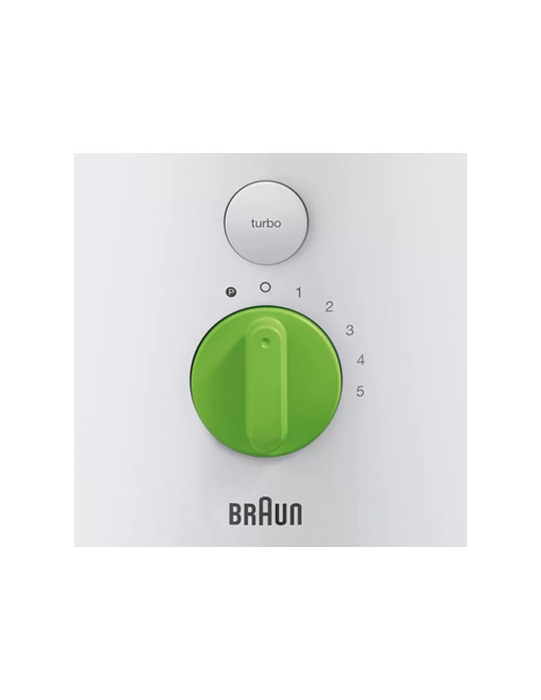 Blender Braun JB3010WH 800W – Bol plastique 2L – Blanc/Vert – Image 4